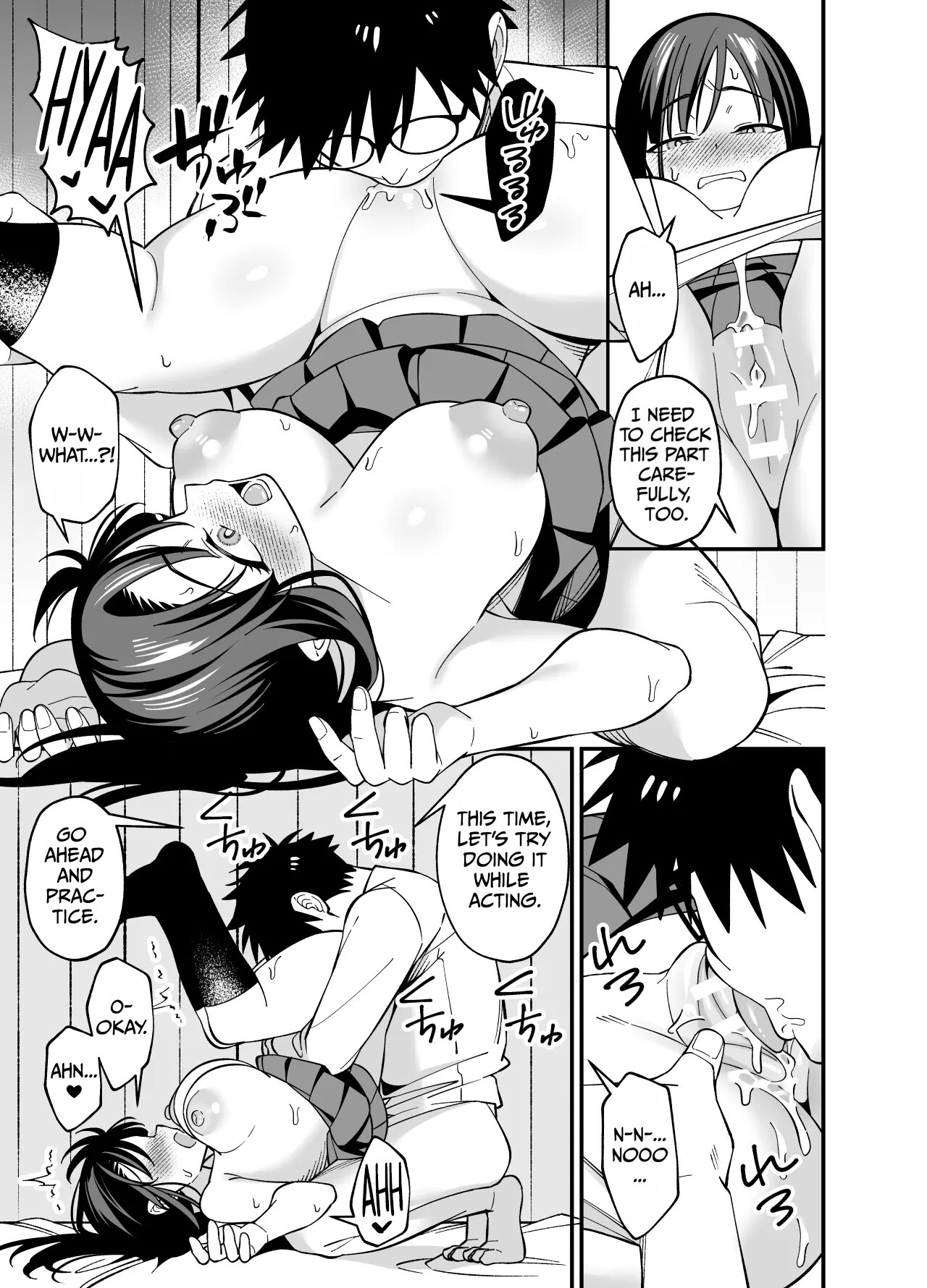 Hentai Manga Comic-I Had Unprotected Sex with an Expressionless Young Lady While Giving Her Advice on Her Problems.-Read-15